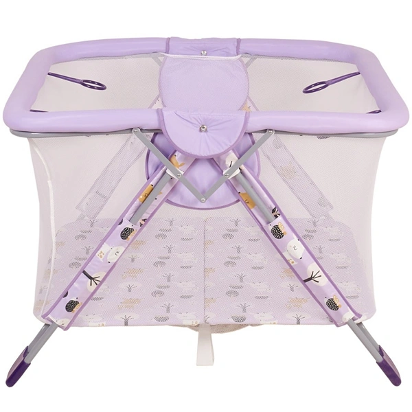 Манеж Фея Книжка Милые оленята Сиреневый - фото 2