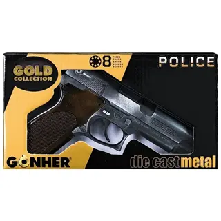 Игрушечное оружие Gonher Полицейский пистолет - Old Silver