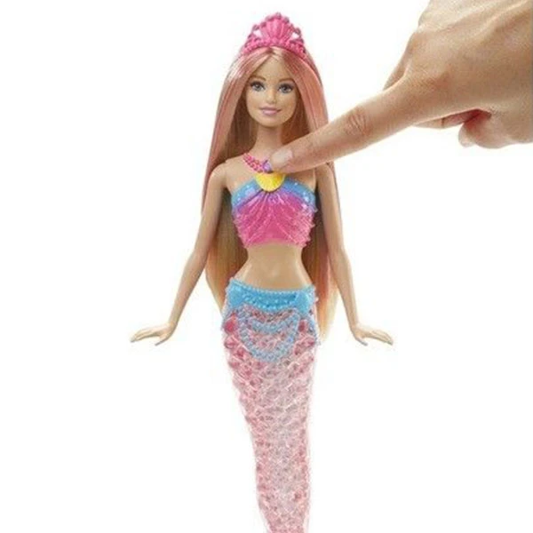 Барби-Русалочка "Яркие огоньки" Mattel DHC40 - фото 4