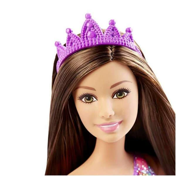 Кукла Mattel Барби Princess Rainbow Doll DHM52 - фото 3