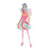 Кукла Mattel Барби Fairy Rainbow Fashion with blue hair DHM56