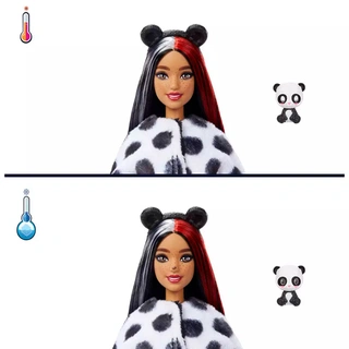 Кукла Barbie HHG22 BRB "Милашка проявляшка" Панда