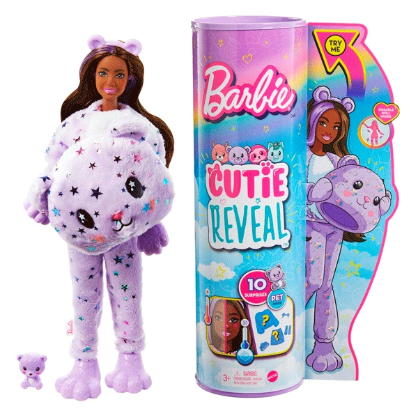 Barbie қуыршағы HJL57 BRB "Cutie Reveal- қонжық"