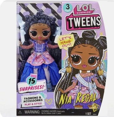 Кукла-модель L.O.L. Surprise! TWEENS Nia Regal, 17 см 