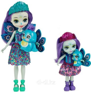 Коллекционная Enchantimals Пэттер и Пьера Павлина HCF79/HCF83, 16 см 