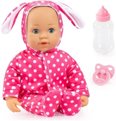 Пупс Bayer Dolls Первые звуки 93822AB, 38 см 