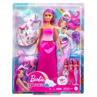 Кукла Barbie Dreamtopia Кукла со сказочными аксессуарами HLC280 
