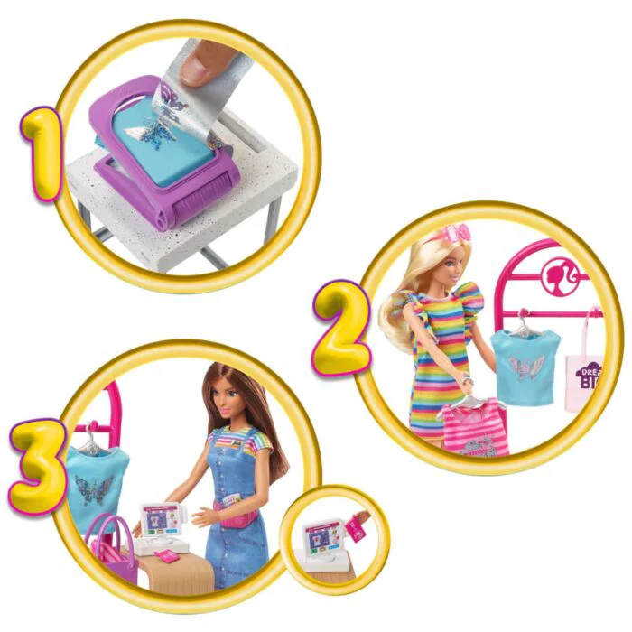 Игровой набор Barbie I Can Be Модный бутик HKT780  - фото 3