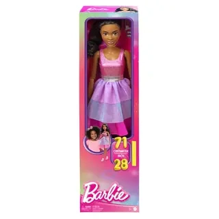 Кукла Barbie My First Barbie Ростовая кукла 70см, брюнетка HJY030 