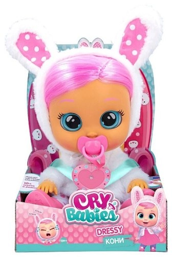 Кукла реборн 40883 Плачущий младенец Кони Cry Babies, 30 см 