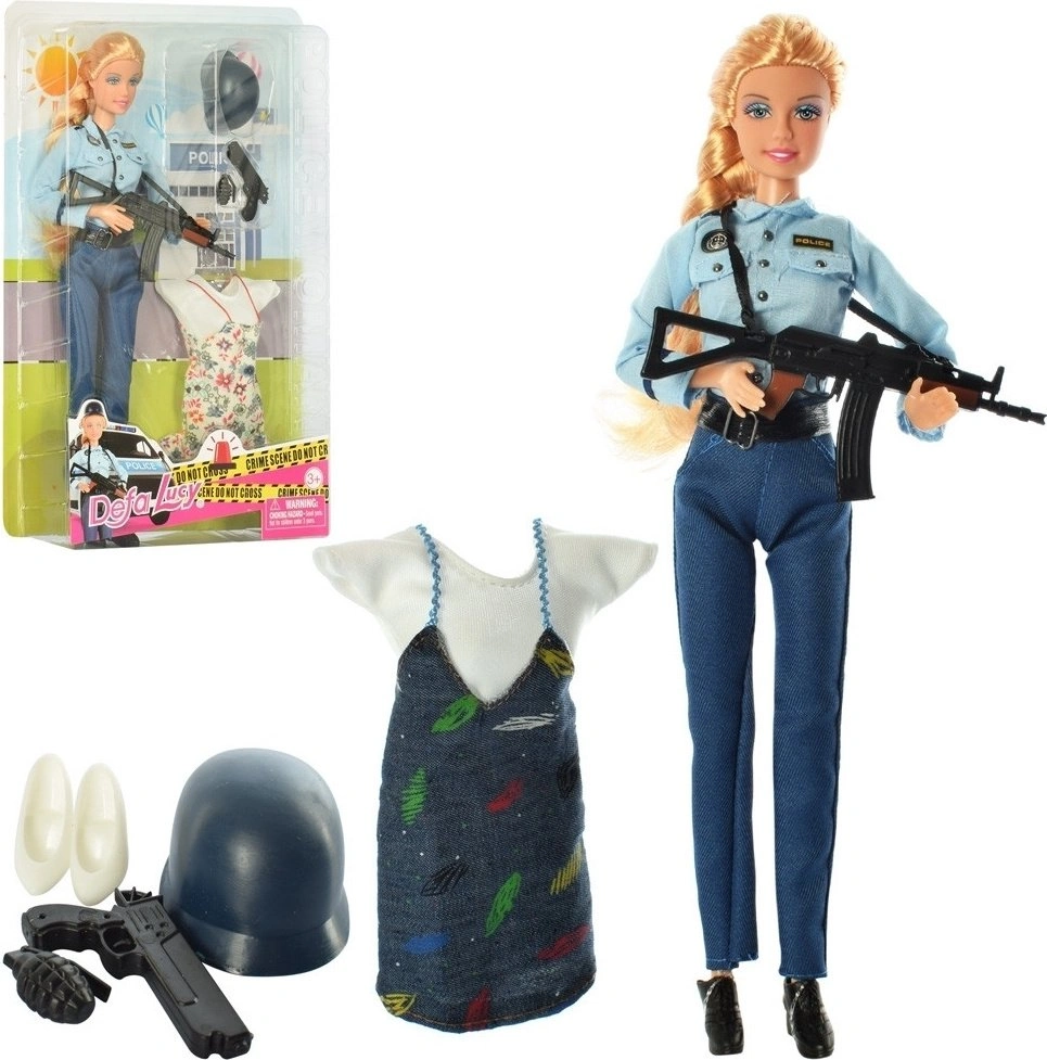 Кукла Defa Lucy Полицейская кукла 29 см 8388 