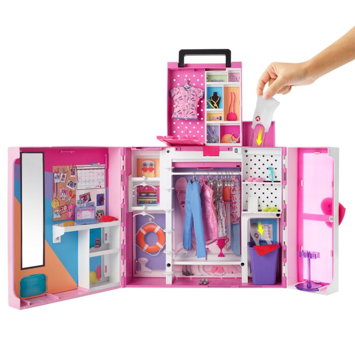 Игровой набор Кукла Barbie Идеальная гардеробная для Barbie HGX57  - фото 3