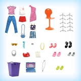Игровой набор Кукла Barbie Идеальная гардеробная для Barbie HGX57  - фото 6