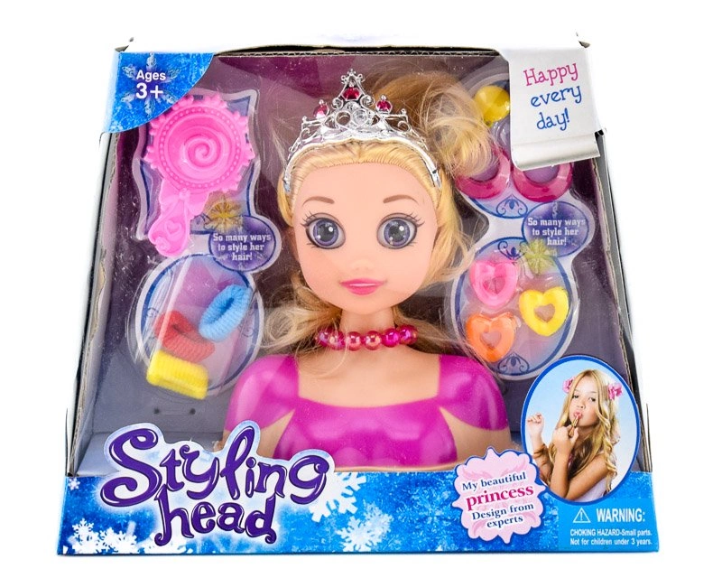 Кукла Голова для моделирования причесок B369-30 