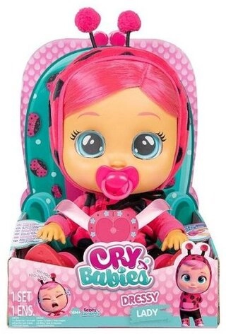 Пупс IMC Toys Cry Babies Dressy Lady 40885, 30 см 
