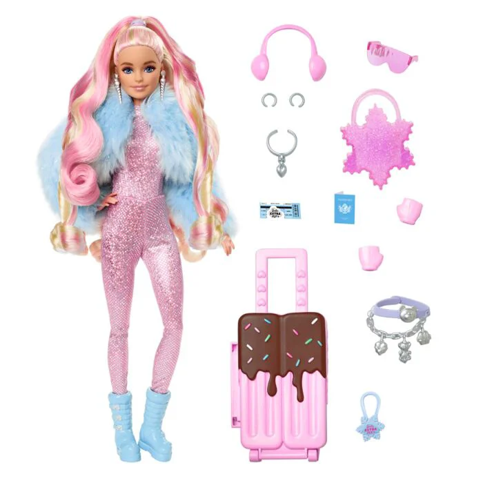 Кукла Barbie Extra Кукла в зимнем образе HPB160  - фото 3
