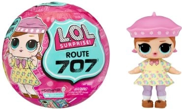 Кукла-сюрприз G.L.O.W Route 707 №2 42173, 8 см 