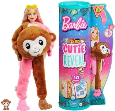 Кукла-модель Mattel Cutie Reveal HKR010, 29 см аксессуары в комплекте 