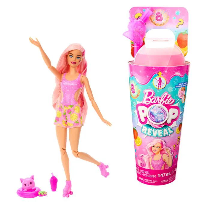 Кукла Barbie Pop! Reveal  серии Juicy Fruit - Клубника HNW410  - фото 6