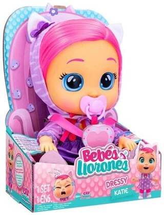 Пупс IMC Toys Cry Babies Dressy Katie 40889, 30 см 