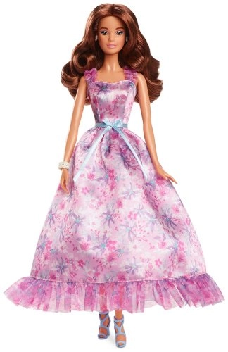 Кукла коллекционная Barbie Birthday Wishes HRM540, 29 см 