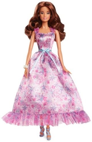Кукла коллекционная Barbie Birthday Wishes HRM540, 29 см 
