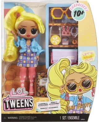Кукла коллекционная LOL Tweens Хана Груви 42705, 16.5 см 