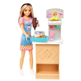 Игровой набор Barbie Family Закусочная HKD790 