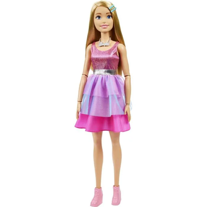 Кукла Barbie My First Barbie Ростовая кукла 70см, блондинка HJY020  - фото 4