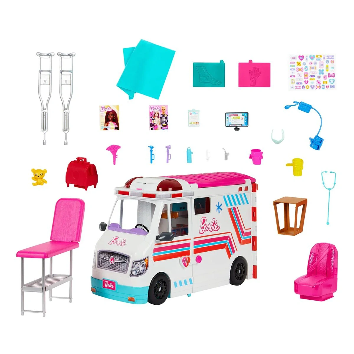 Игровой набор Barbie I Can Be Скорая помощь HKT790  - фото 5