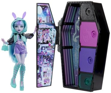 Кукла-модель Monster High Neon Frights Твайла HNF820, 27 см 