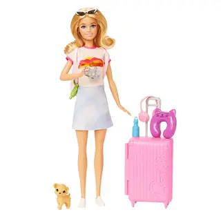 Игровой набор Barbie Core Dolls Подготовка к путешествию HJY180 