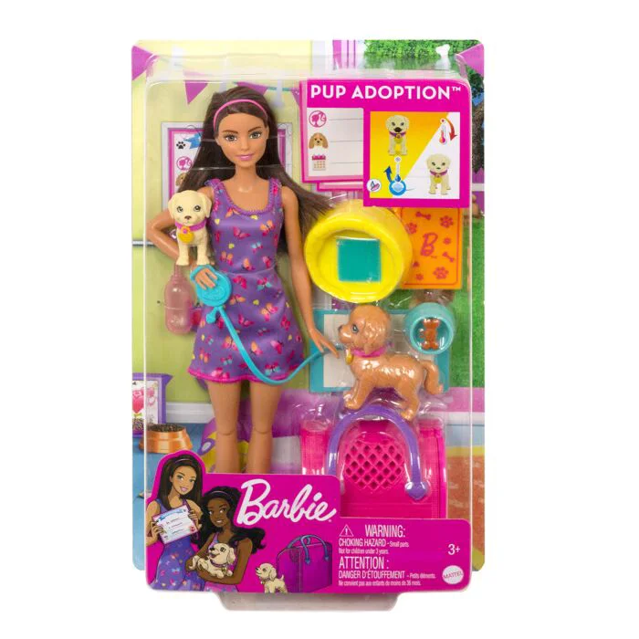 Игровой набор Barbie Family Собачий приют HKD860  - фото 5