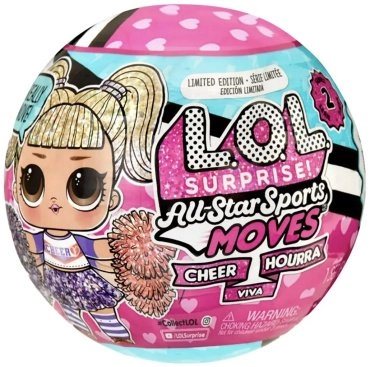Кукла-сюрприз L.O.L. Surprise! All Star Sports Moves 593294C3BULK, 8 см аксессуары в комплекте 