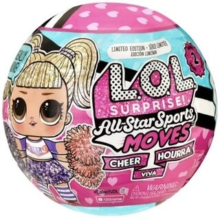 Кукла-сюрприз L.O.L. Surprise! All Star Sports Moves 593294C3BULK, 8 см аксессуары в комплекте 