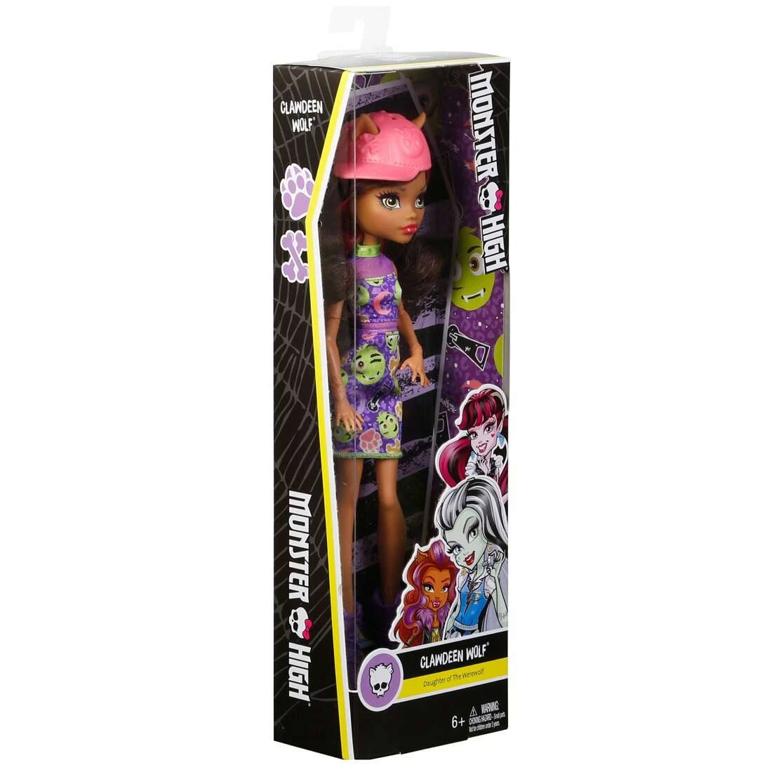 Кукла Monster High DWR98 "Эмодзи Клаудин Вульф" - фото 6