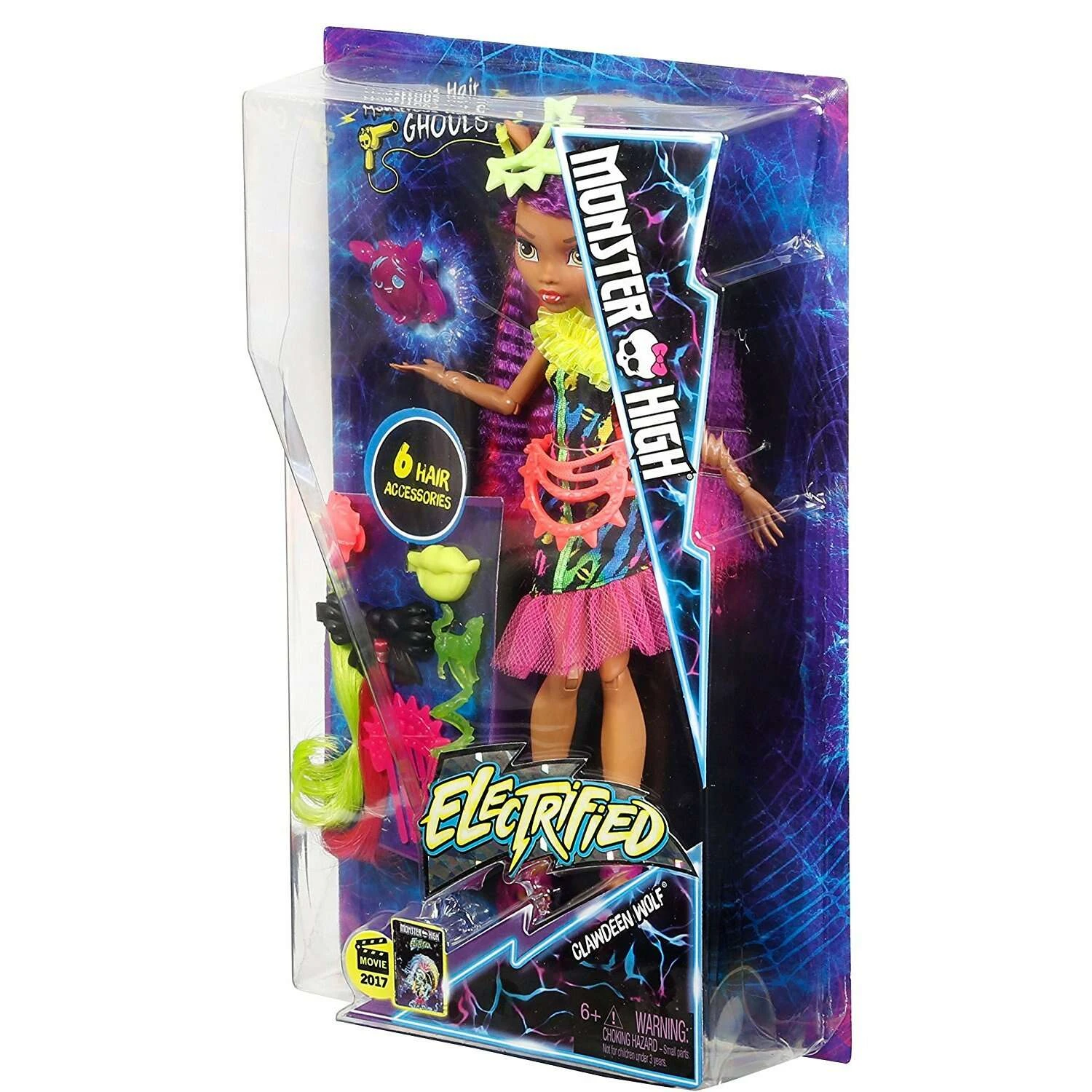 Кукла Monster High DVH70 "Под напряжением. Клодин Вульф" - фото 2