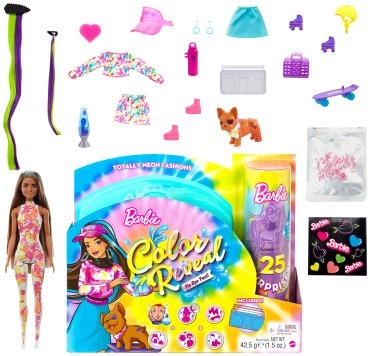 Кукла-модель Barbie Color Reveal. Серия Neon HCD25/HCD28, 29 см 