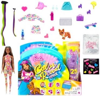Кукла-модель Barbie Color Reveal. Серия Neon HCD25/HCD28, 29 см 