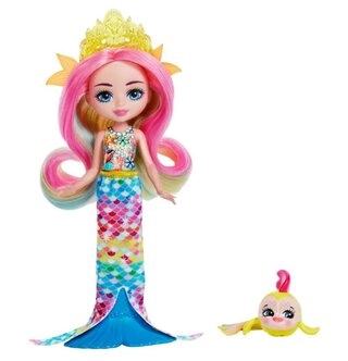 Кукла Mattel Enchantimals Радия Рэйнбоу Фиш и Фло HCF68 