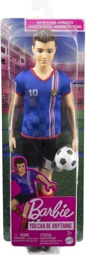 Кукла-модель Barbie I Can Be Кен-футболист HCN150, 27 см 