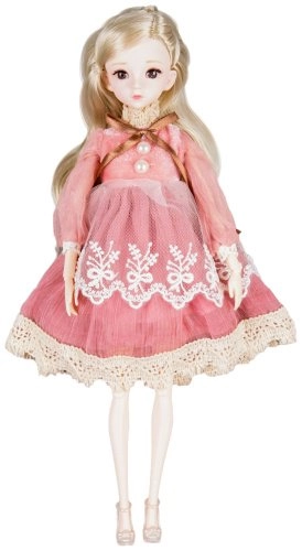 Кукла-модель Sariel Кукла блондинка в розовом пышном платье 7762-C, 29 см 
