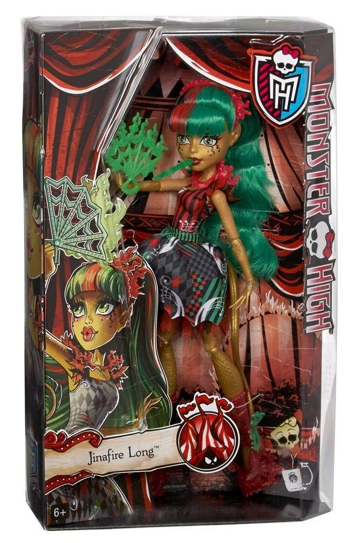 Кукла Monster High CHX96 "Фрик Дю Шик. Джинафаер Лонг" - фото 5