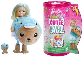 Кукла-модель Barbie Cutie Reveal. Игровой набор Челси Дельфин Тедди HRK300, 14 см 
