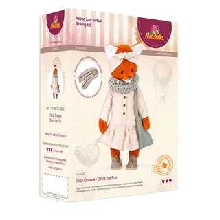Набор для изготовления игрушки Гамма Miadolla Лиса Оливия (TD-0302)