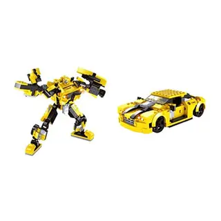 Игровой конструктор Keyixing 25511 КАПИТАН (244 детали в наборе) Капитан. Роботы. Гоночный автомобиль (25511) / 244 детали