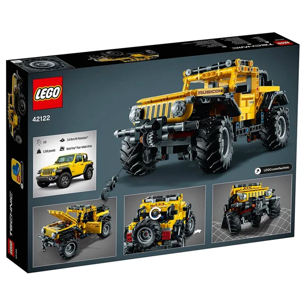 Конструктор LEGO Jeep Wrangler Technic 42122 / 665 деталей - фото 4