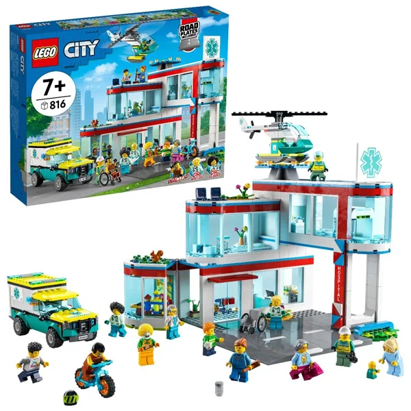 Конструктор LEGO Больница CITY 60330 / 816 деталей - фото 12