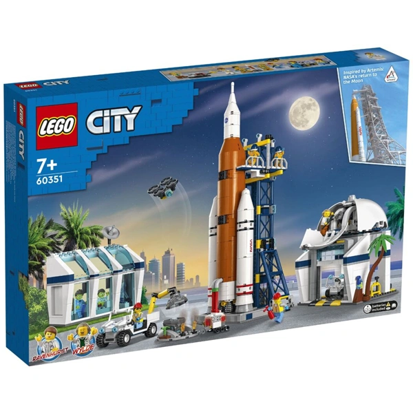 Конструктор LEGO Космодром CITY 60351 / 1010 деталей