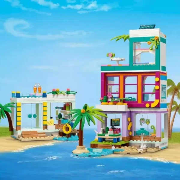 Конструктор LEGO Пляжный дом для отдыха Friends 41709